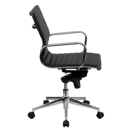 Charles Mid-Back Swivel Office Chair - living-essentials