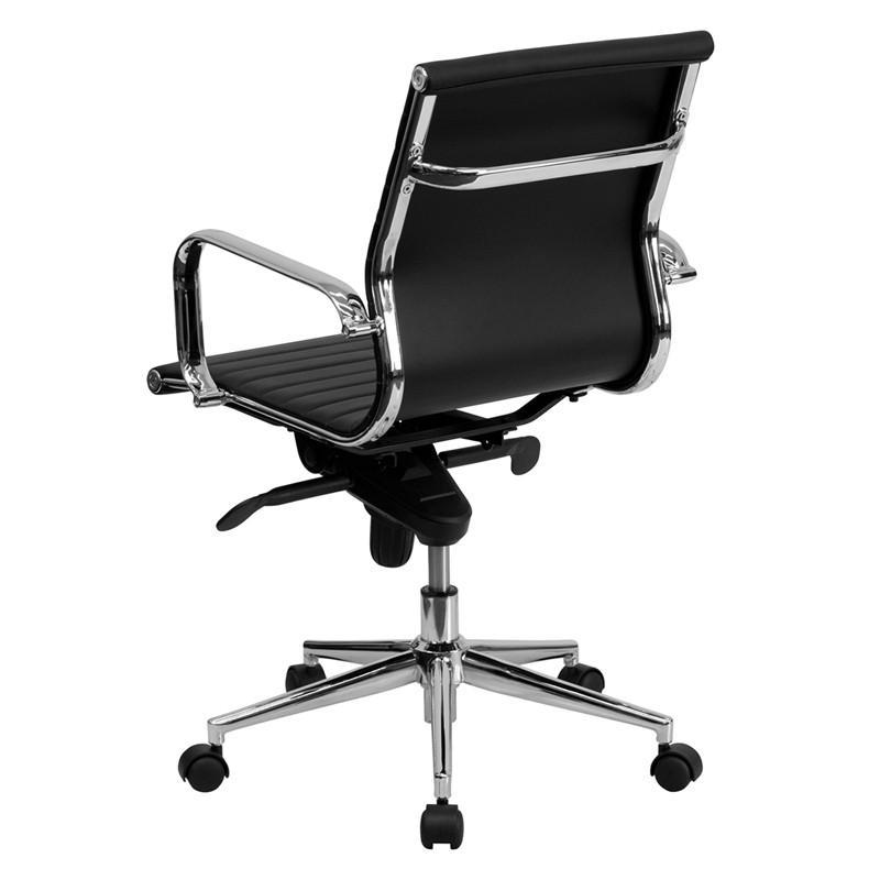 Charles Mid-Back Swivel Office Chair - living-essentials