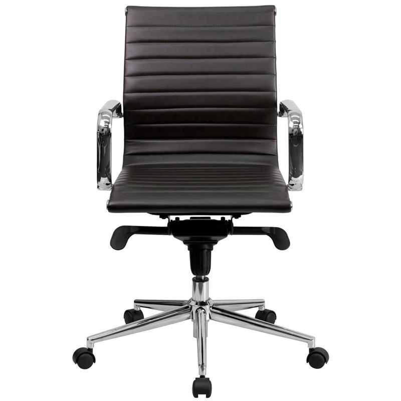 Charles Mid-Back Swivel Office Chair - living-essentials