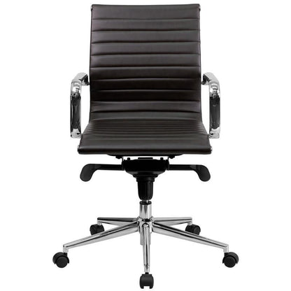 Charles Mid-Back Swivel Office Chair - living-essentials