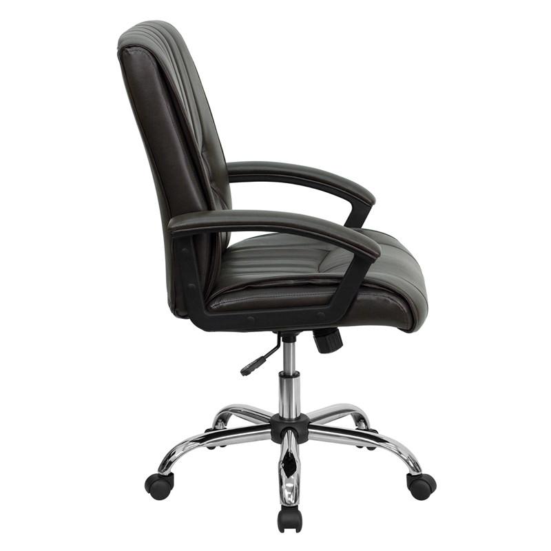 Sleek Mid-Back Office Chair - living-essentials