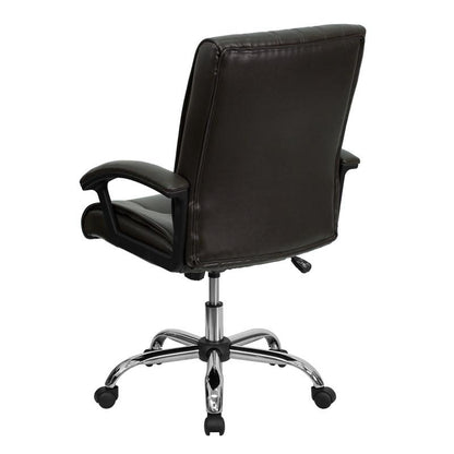 Sleek Mid-Back Office Chair - living-essentials