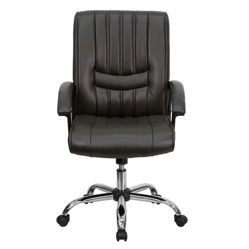 Sleek Mid-Back Office Chair - living-essentials