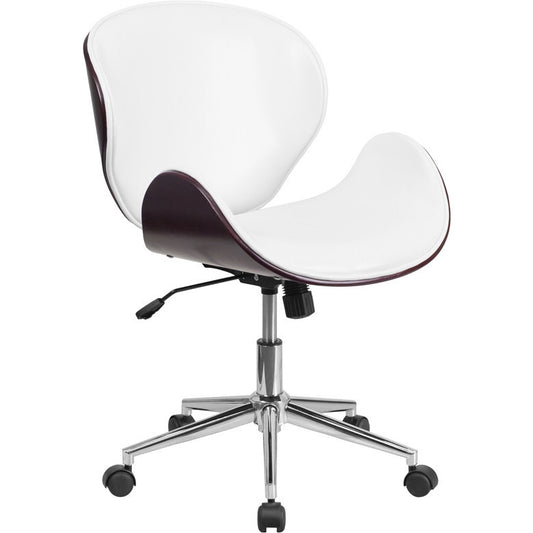 Linda Mid-back Swivel Office Chair - living-essentials