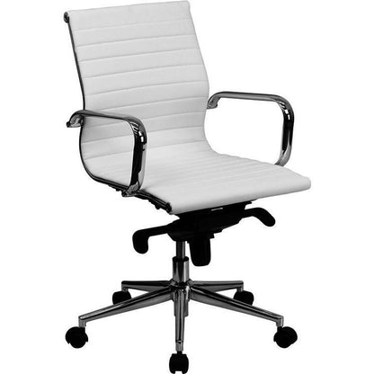 Charles Mid-Back Swivel Office Chair - living-essentials