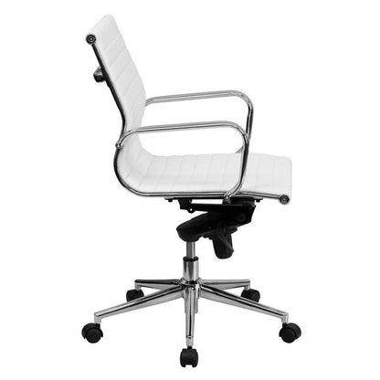 Charles Mid-Back Swivel Office Chair - living-essentials
