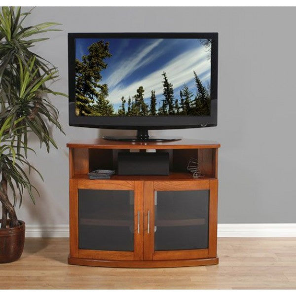 PLATEAU NEWPORT 40 Corner Wood 40" TV Stand - living-essentials