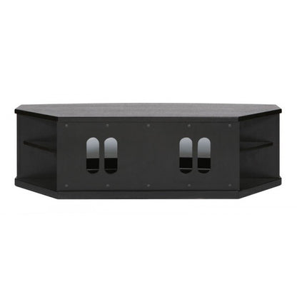 PLATEAU NEWPORT 62 Corner Wood 62" TV Stand - living-essentials