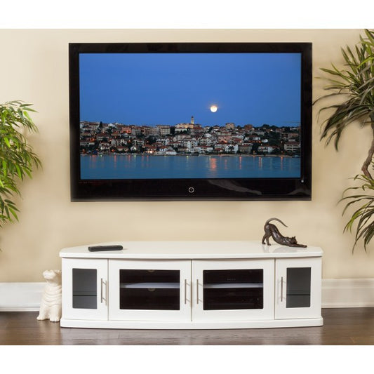 PLATEAU NEWPORT 62 Corner Wood 62" TV Stand - living-essentials