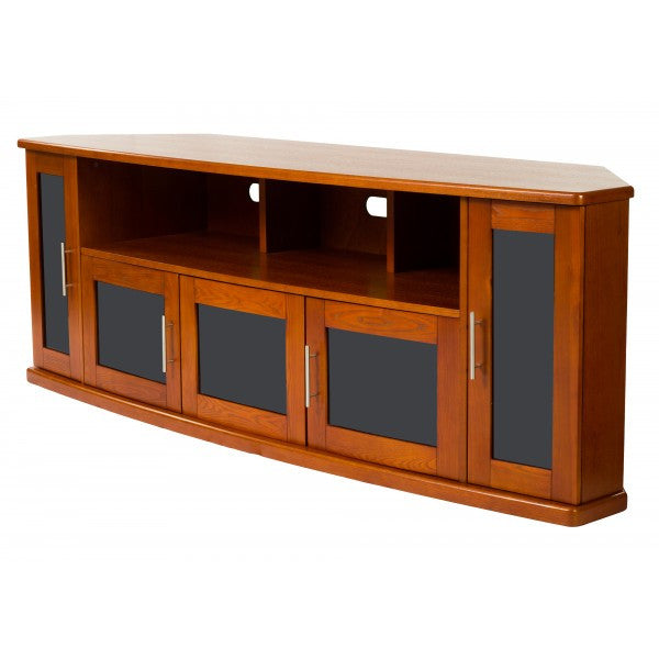 PLATEAU NEWPORT 80 Corner Wood 80" TV Stand - living-essentials