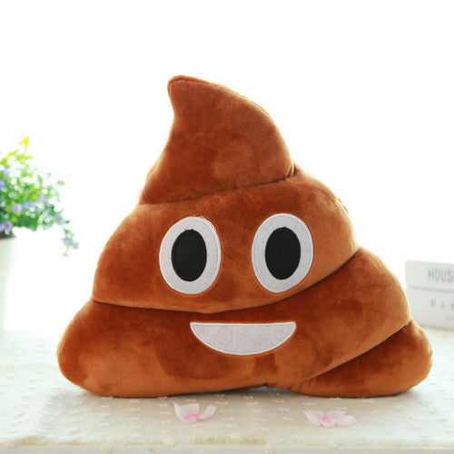 Poop Emoji Pillow - living-essentials