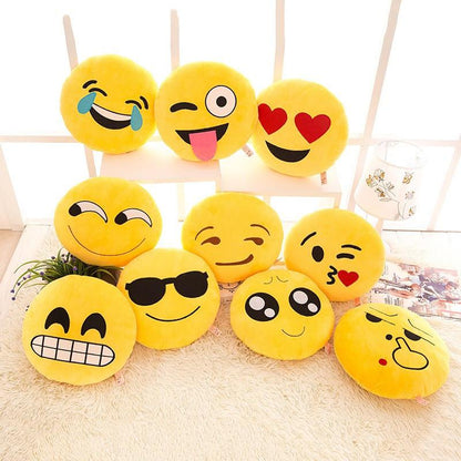 Smiley Emoji Pillow - living-essentials