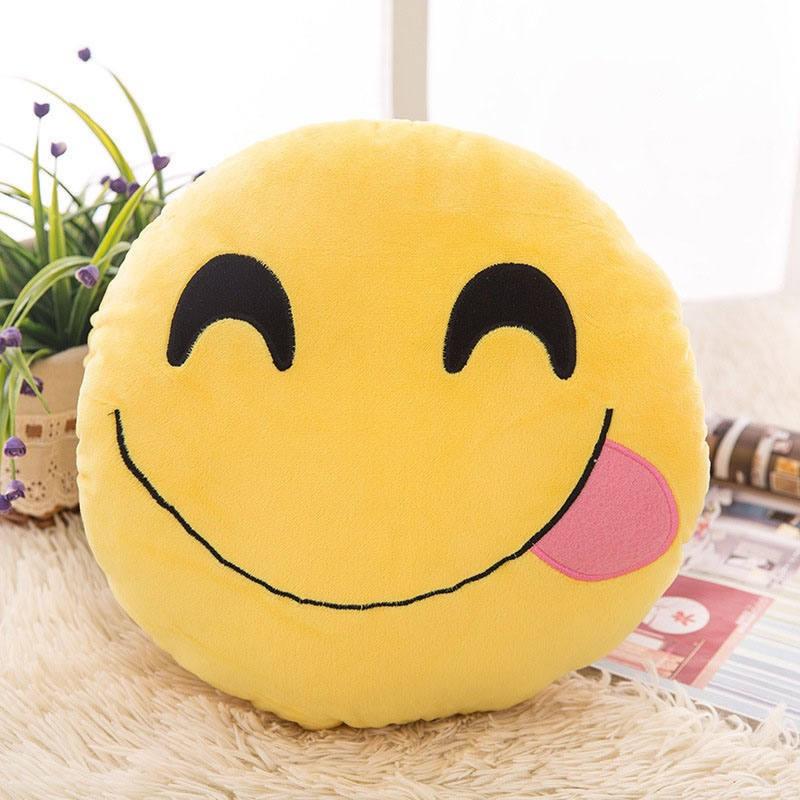 Smiley Emoji Pillow - living-essentials