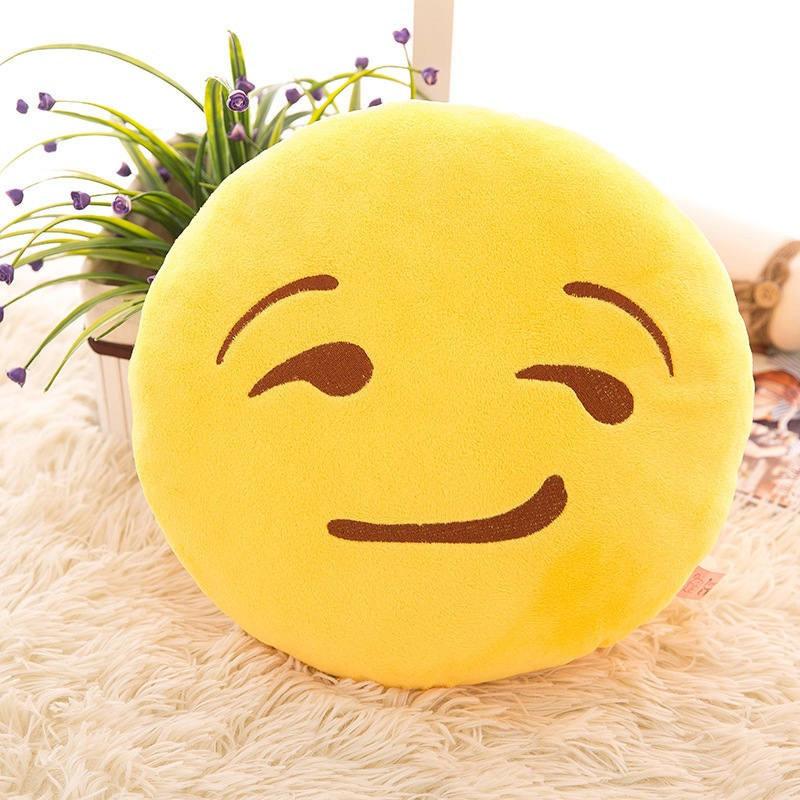 Smiley Emoji Pillow - living-essentials