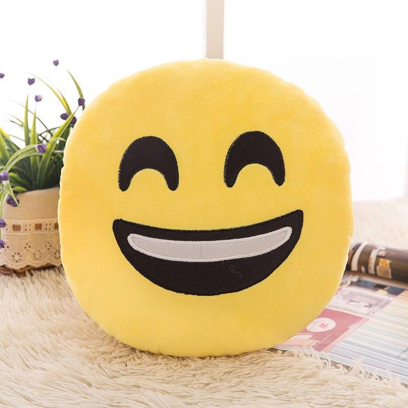 Smiley Emoji Pillow - living-essentials