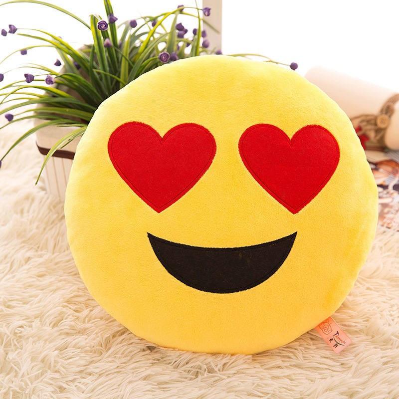 Smiley Emoji Pillow - living-essentials