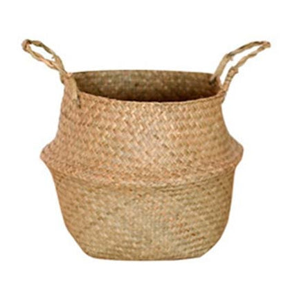 EMFURN Handmade Rattan Storage Baskets