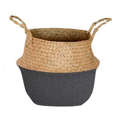 EMFURN Handmade Rattan Storage Baskets