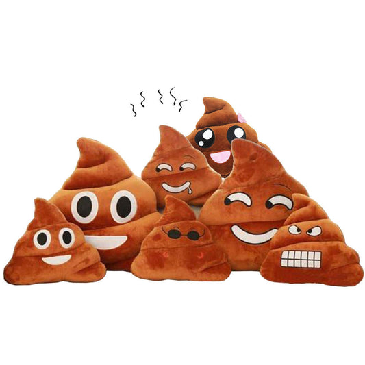 Poop Emoji Pillows - Different Moods - living-essentials
