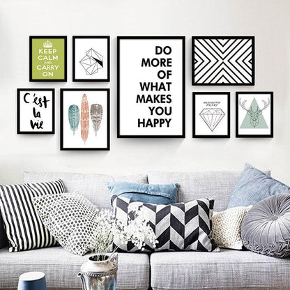 Abstract Panel Wall Art - living-essentials