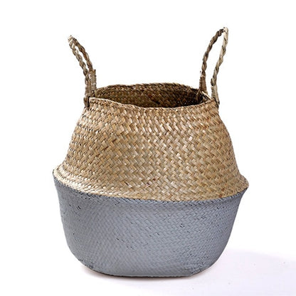 EMFURN Handmade Rattan Storage Baskets