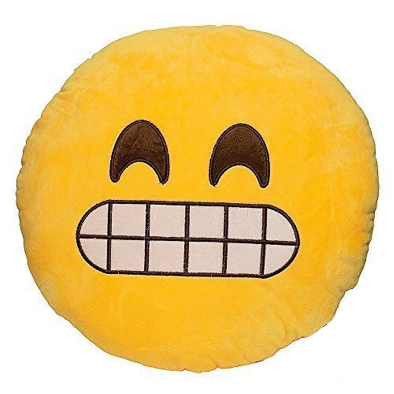 Kissing Wink Emoji Pillow - living-essentials