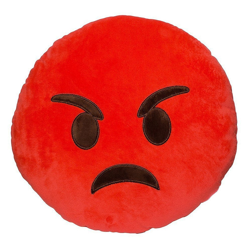 Kissing Wink Emoji Pillow - living-essentials