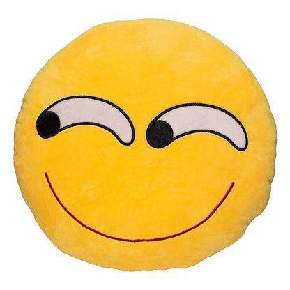 Kissing Wink Emoji Pillow - living-essentials