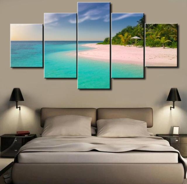 Shark 5 Piece Panel Wall Art - living-essentials