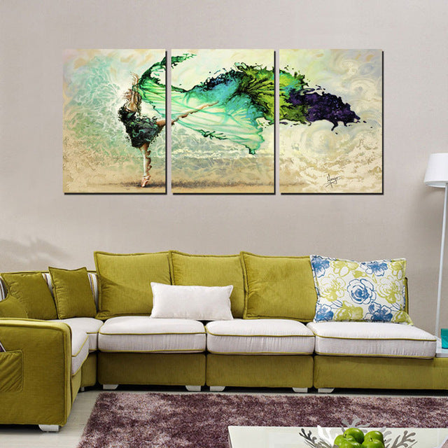 City Street 3 Piece Panel Wall Art - living-essentials