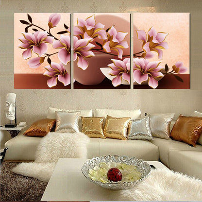 City Street 3 Piece Panel Wall Art - living-essentials