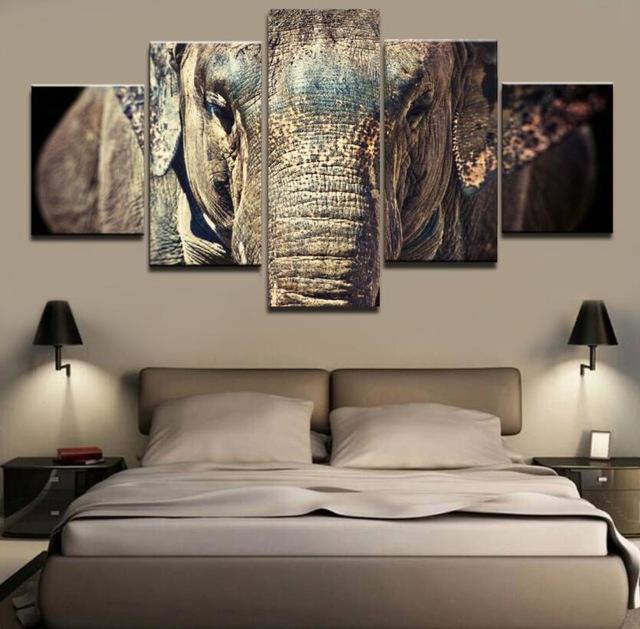 Shark 5 Piece Panel Wall Art - living-essentials