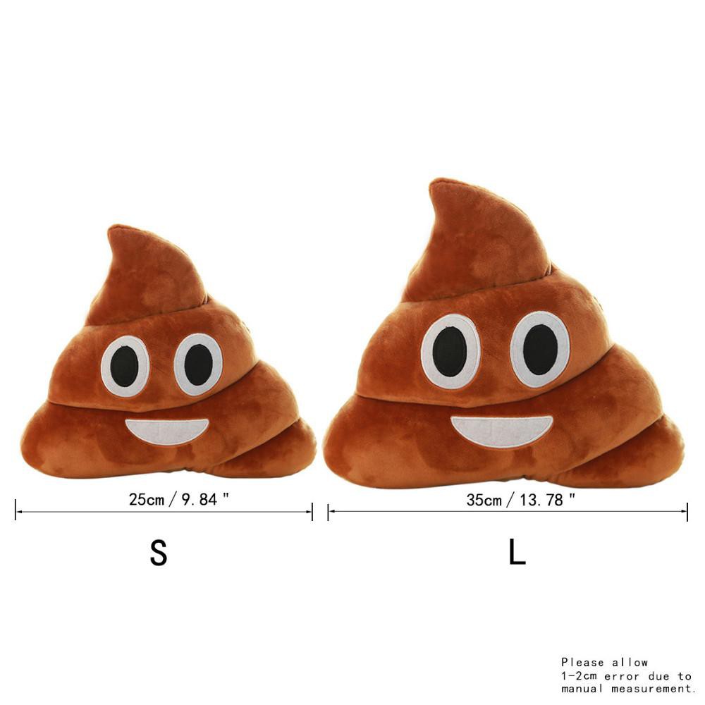 Smiling Poop Pillow - living-essentials
