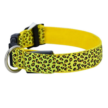 LED Safety Dog Nylon Collar