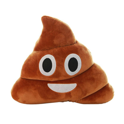 Smiling Poop Pillow - living-essentials