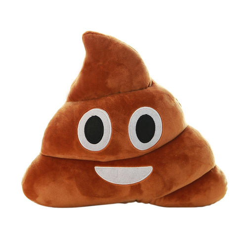Smiling Poop Pillow - living-essentials
