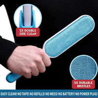 2 Sizes Pack - Double-Side Hair Remover Brush