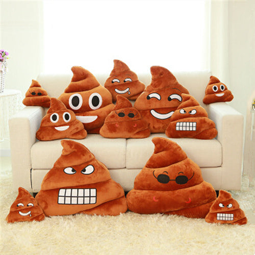 Mini Poo Shape Cushions - living-essentials