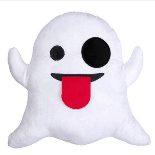 Ghost Emoji Pillow - living-essentials