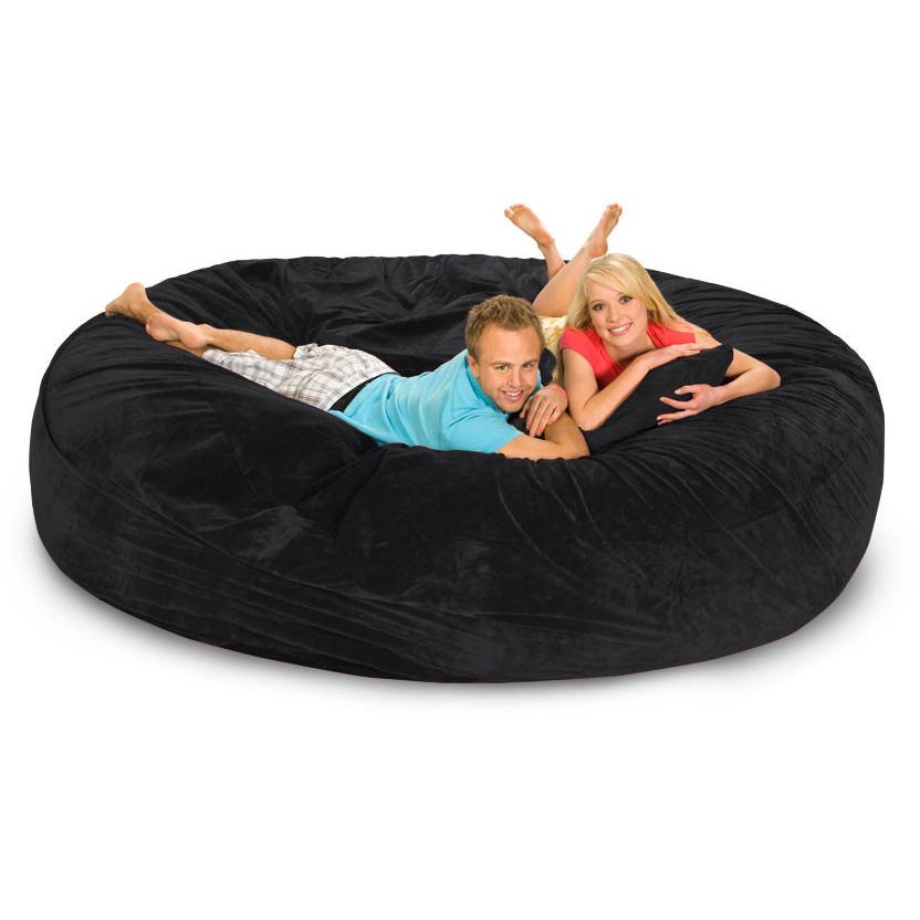 8ft Original Round Bean Bag Relax Sack - living-essentials