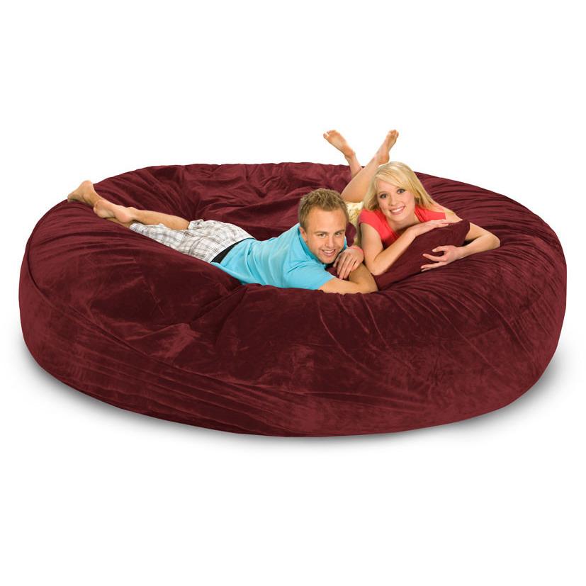 8ft Original Round Bean Bag Relax Sack - living-essentials