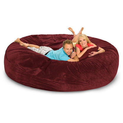 8ft Original Round Bean Bag Relax Sack - living-essentials