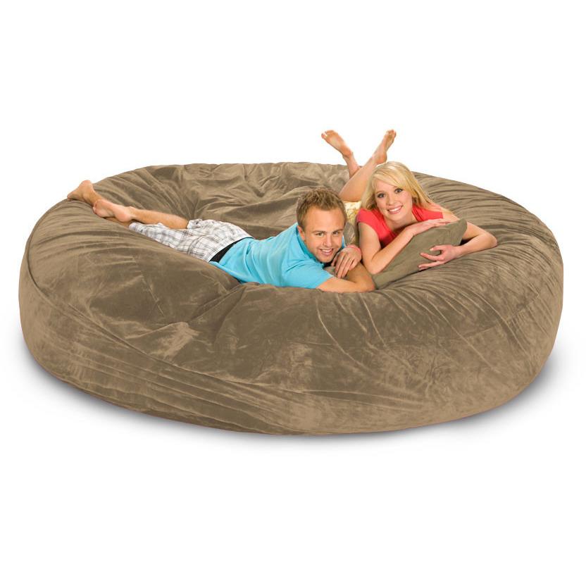 8ft Original Round Bean Bag Relax Sack - living-essentials