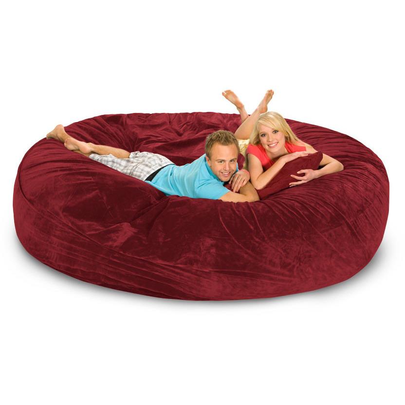 8ft Original Round Bean Bag Relax Sack - living-essentials