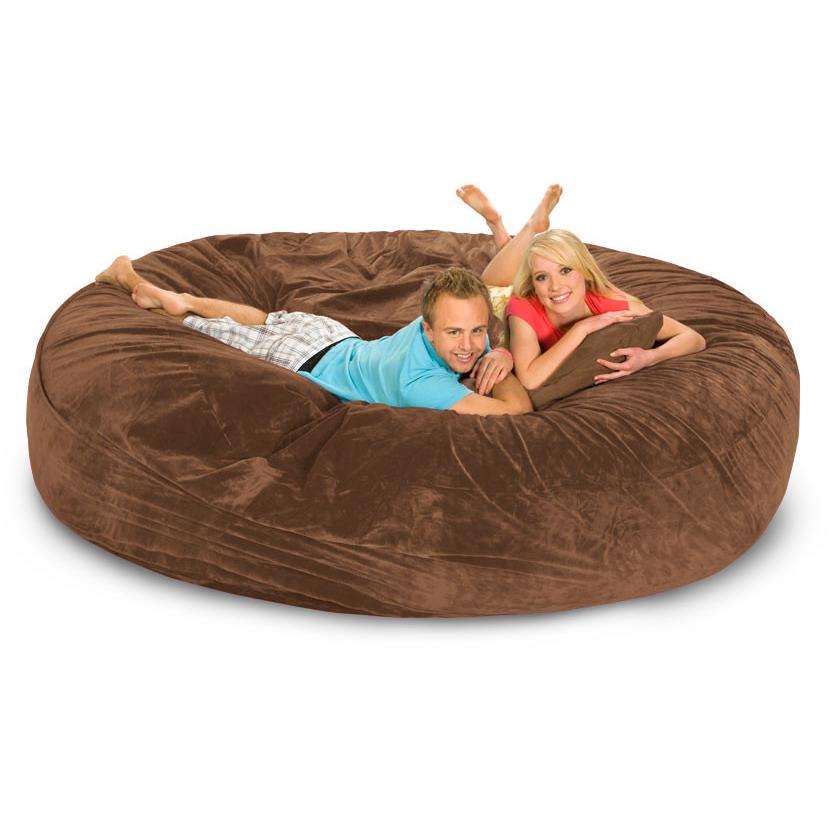 8ft Original Round Bean Bag Relax Sack - living-essentials