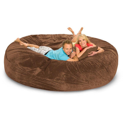 8ft Original Round Bean Bag Relax Sack - living-essentials