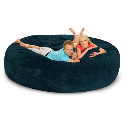 8ft Original Round Bean Bag Relax Sack - living-essentials