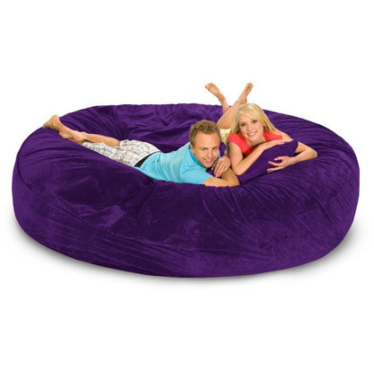 8ft Original Round Bean Bag Relax Sack - living-essentials
