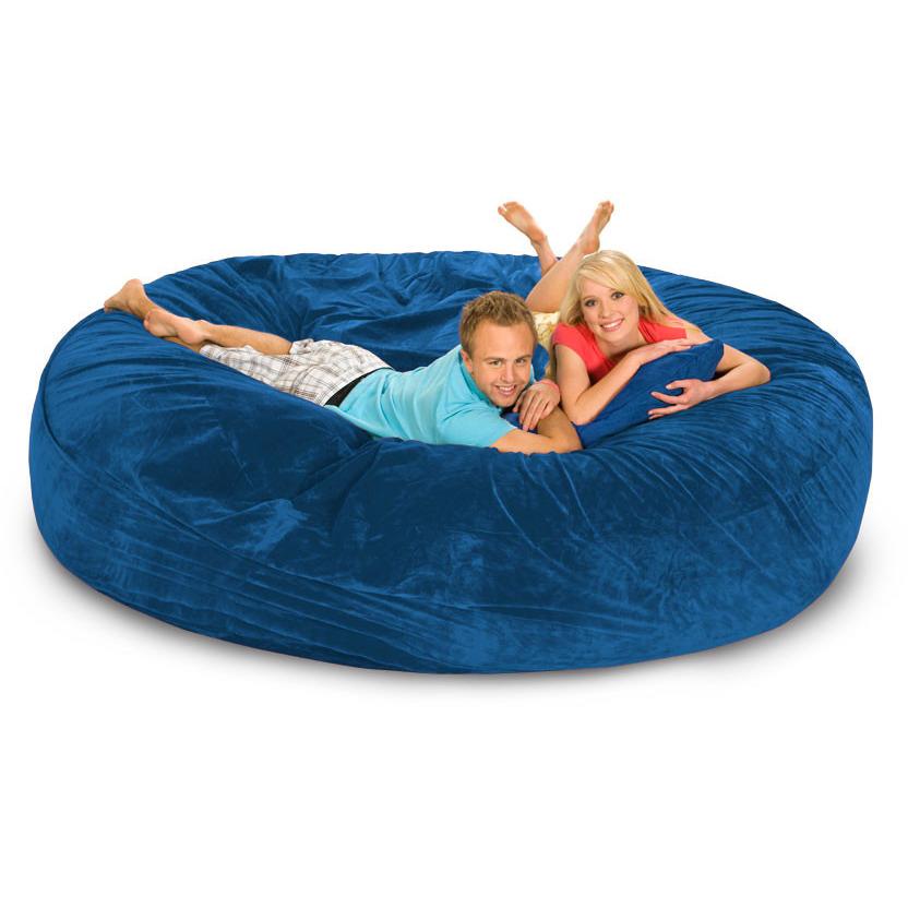 8ft Original Round Bean Bag Relax Sack - living-essentials