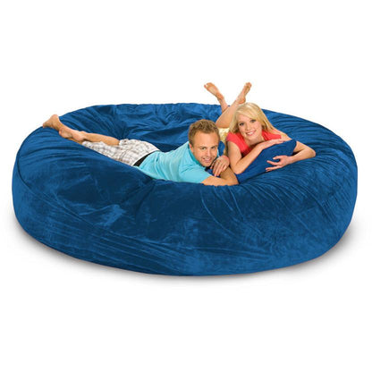 8ft Original Round Bean Bag Relax Sack - living-essentials